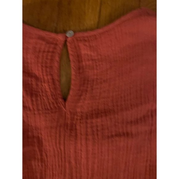 Rust Orange Summer Dress PL - Picture 7 of 8